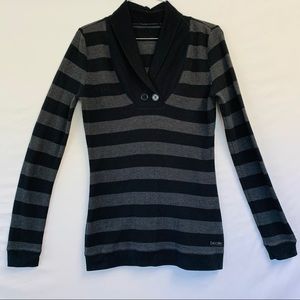 Calvin Klein Long Sleeve Striped sweater